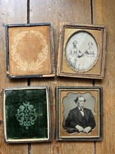 2 Stück verm. Daguerreotypie