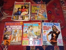 1-5x Vintage Weekend Magazine