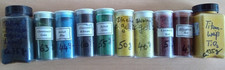 9 anorganische Farbpigmente Malerei Kunst | versch. Farben Kobaltblau ,-grün etc