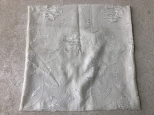 Zucchi Kissenhülle 'Luna' unbenutzt ecru 40 cm x 40 cm Blumenmuster Kissenbezug