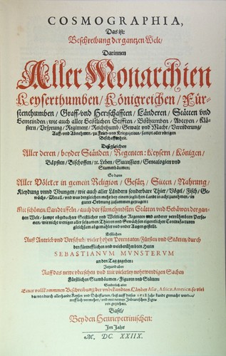 Cosmographia von sebastian - cosmographia,