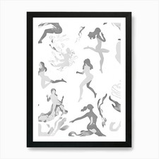 Silhouetten der Frauen