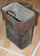 stangen holz herd kupfer HENKEL wasser schiff OHNE DECKEL alt antik top deko