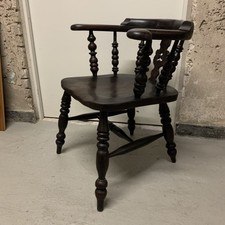 Captain's Chair England Kapitänsstuhl Armlehnstuhl Sprossenstuhl vintage antik