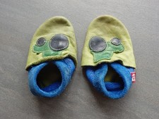 ★ Lederschuhe ★ Lederläufer Lauflernschuhe ★ 24/25 ★ Traktor ★ Orangenkinder