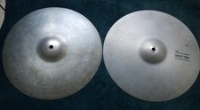 14" Paiste Formula 602 Pre Serial Sound Edge  Hi-Hat,Cymbal,Drums ,Vintage  