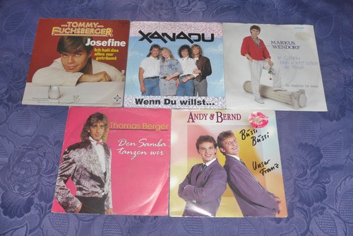 5 singles deutsche - 7",