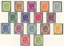Bund BRD Sammlung 1949-1964 postfrisch kpl. MIT POSTHORNSATZ [368]