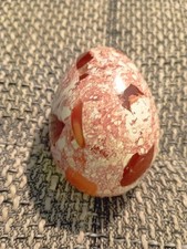 Feueropal Ei, Edelstein Ei, Opal 