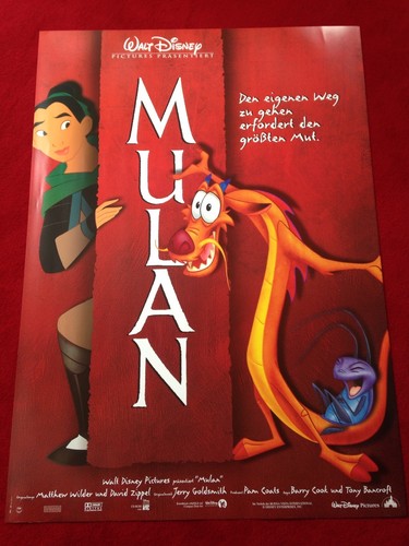 Mulan kinoplakat poster - kinoplakat, a1