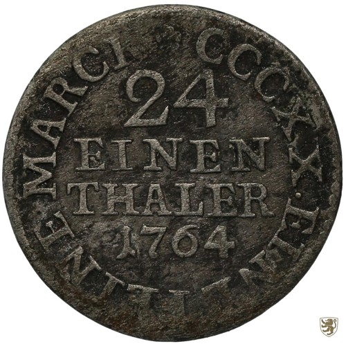 Sachsen taler 1764 edc - sachsen,