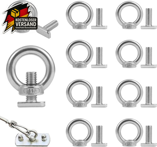 Stück nut adapter m10x25 - 20, t-nut