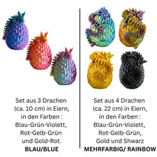 Drachen-Ei Set – Farbige