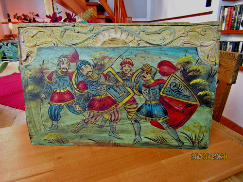 Malerei auf holz - malerei,