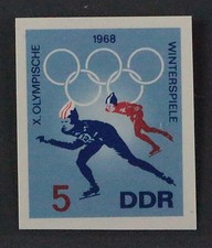 DDR  1935 U ** Eisschnelllauf