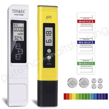 Leitwertmessgerät 0-9990ppm PH TDS EC Meter Messgerät Digital Tester Wassertest