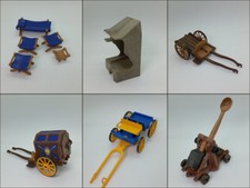 Playmobil ® Katapult Kutsche Dekoration / Mittelalter / Burg / Stadt / Auswahl