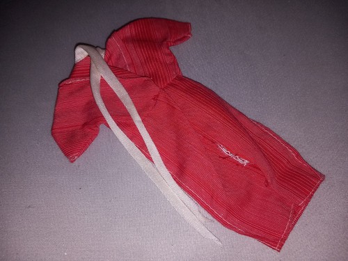 Barbie hausfrauen kleid rot - hausfrauen,