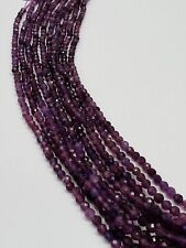 Lepidolith 2-3mm Facettierter Edelsteinstrang Top Qualität 40cm Heilstein Natur