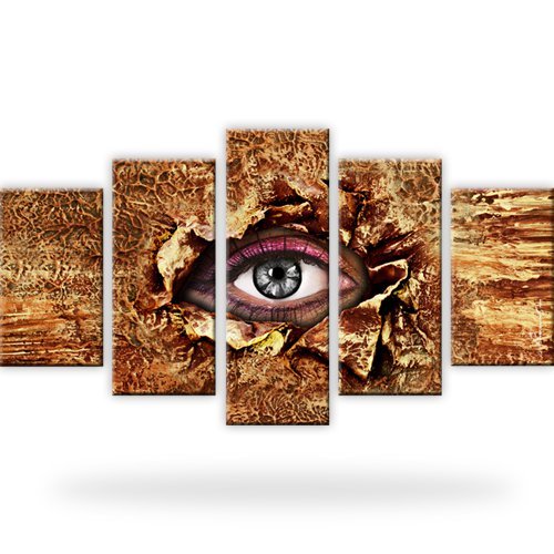 Auge abstrakt leinwandbilder - auge,