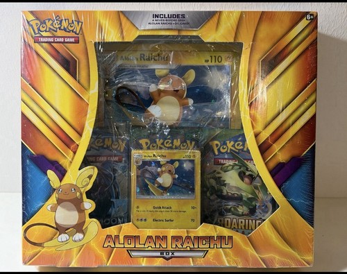 Pokémon tcg alolan raichu - raichu, box