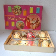 NARVA Partylicht 10 Teilig 22V 3W mit Originalverpackung Made in GDR