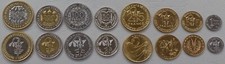 Westafrikanische Staaten / West African States KMS Kursmünzensatz 1984-2012 unz.
