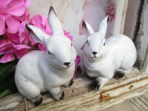 Osterhase hase creme weiß - hase,