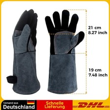 2x Grillhandschuhe hitzebeständige Feuerfest 932°F Schweißhandschuhe petromax