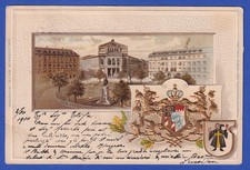 Alte AK München Gärtnerplatz