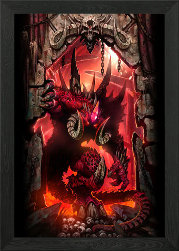 Diablo archiv gerahmtes - archiv,