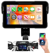 5" Wasserdicht Motorrad Apple Wireless CarPlay TouchScreen GPS Navi Autoradio