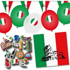 Italien party set 78tlg deko - party,