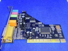 TECH SOLO 5.1 6 CHANNELS SOUND SOUNDKARTE PCI # GK767