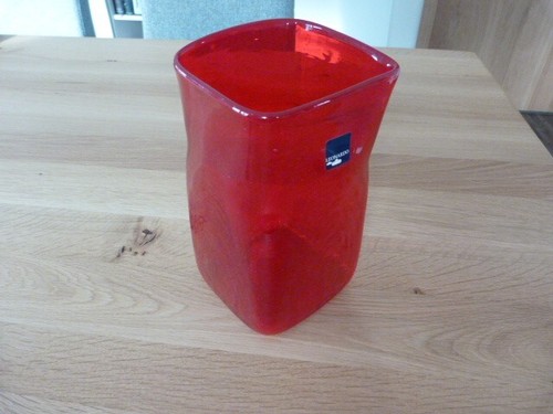 Vase glasbehälter der marke - vase, /