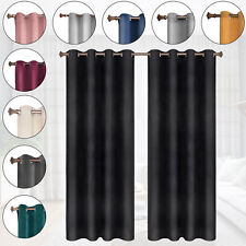 Samtvorhang blickdicht Ösen Verdunklungsvorhang Samt Vorhänge Ösenschal Velvet