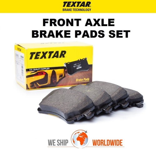 Textar front axle brake - brake, pads