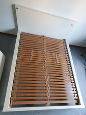 IKEA Bett Malm 140x200 cm in weiß mit Sprungrahmen - gebraucht