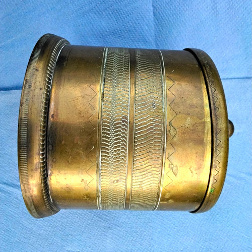 Messing aschenbecher mit - messing,