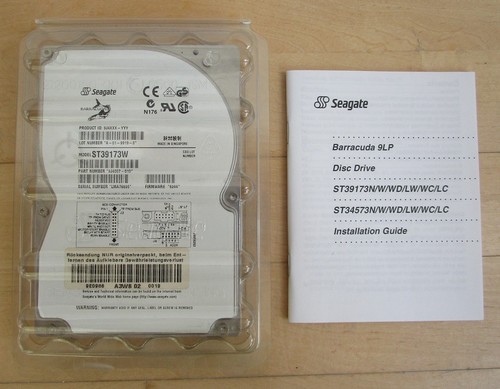 Seagate barracuda 9lp st39173w - barracuda,