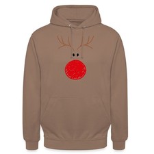 Rentier Lustig Weihnachten Für Damen & Kinder Unisex Hoodie