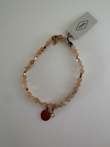 Fossil armband mondstein - fossil,