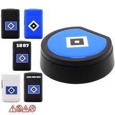 Hamburger SV Feuerzeug Rubber Turbo Jet Sturmfeuerzeug Aschenbecher HSV Hamburg