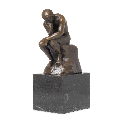 Moritz bronze figur der denker - bronze,