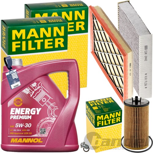 Mann inspektionspaket - mann, inspektionspaket+5l