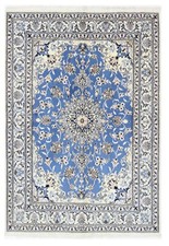 Original Perserteppich Nain Kashmari Neuer Teppich 207 cm x 145 cm Top Zustand