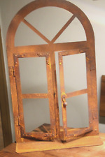 Deko-Fenster aus Metall mit