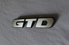 VW GTD Jetta Schriftzug Emblem Logo hinten