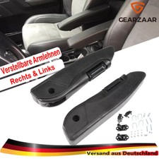 Sitzarmlehne Armstütze R + L einstellbar 38.5cm Universal LKW PKW Wohnmobil DE