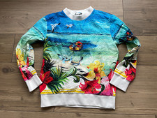 Dolce&Gabbana, Damen Pullover, Südseemotiv, bunt, Größe 42